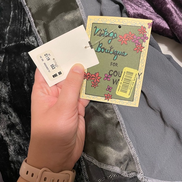 VINTAGE Boutique for Country Wear women’s 2 piece dress set 1x - Picture 5 of 12